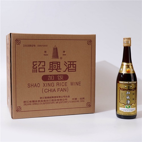 750X12  PAGODA BRAND SHAO XING RICE WINE ( CHIA FAN ).jpg